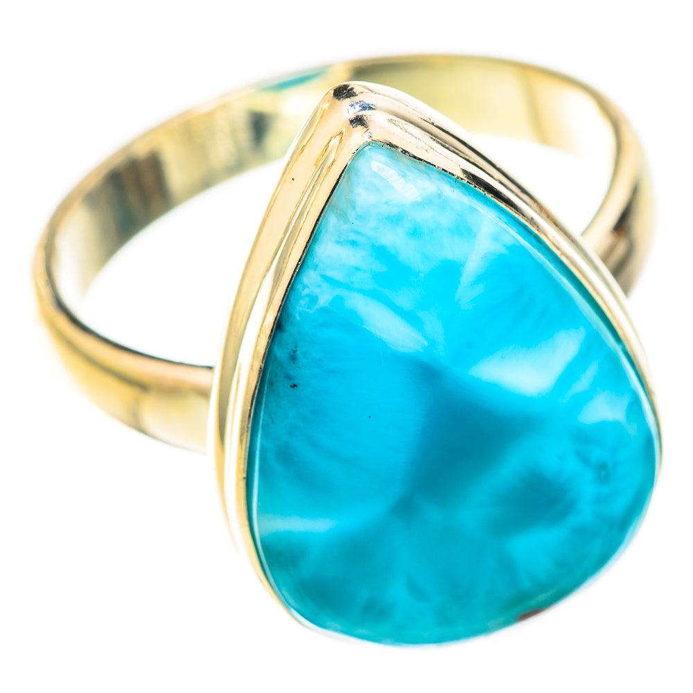 Larimar Rings handcrafted by Anasilvercos - RING123744 - Photo 2