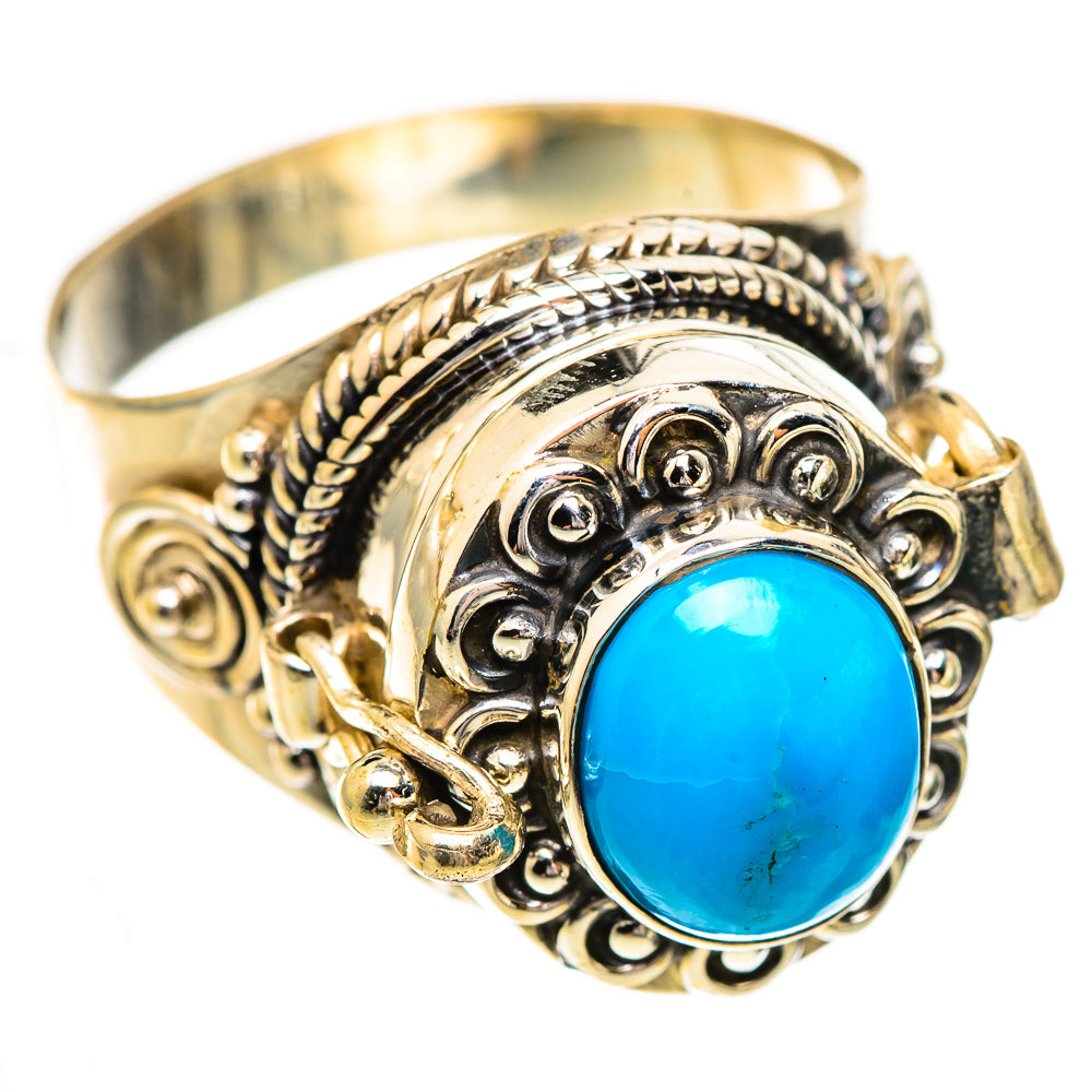 Turquoise Rings handcrafted by Anasilvercos - RING123757 - Photo 2