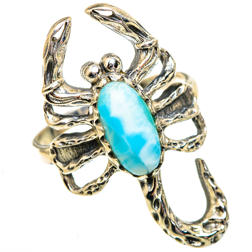 Larimar Rings handcrafted by Anasilvercos - RING123769 - Photo 2