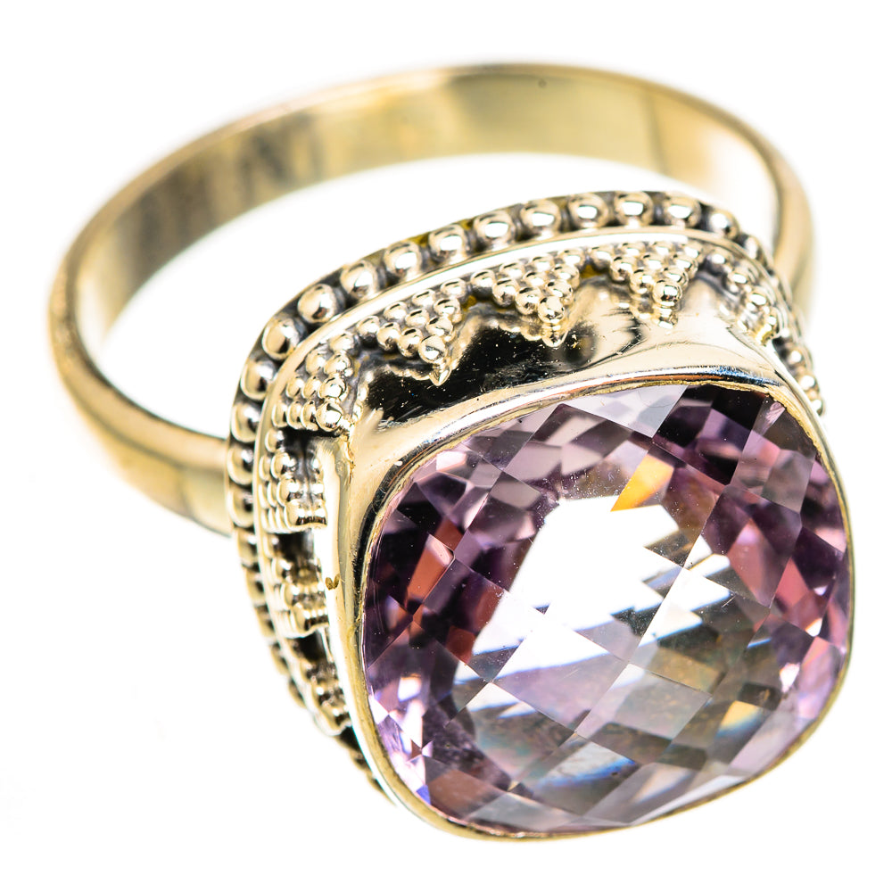 Pink Amethyst Rings handcrafted by Anasilvercos - RING123783 - Photo 2