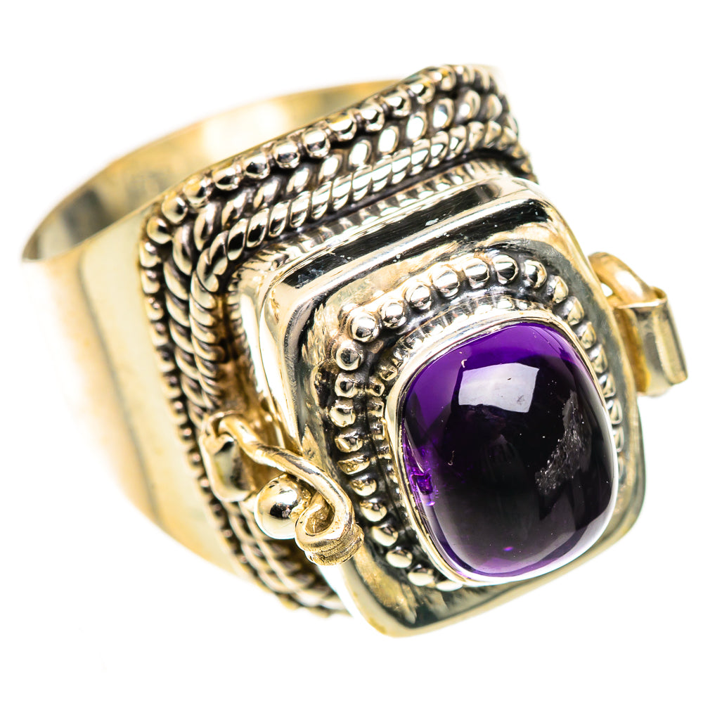 Amethyst Rings handcrafted by Anasilvercos - RING123800 - Photo 2