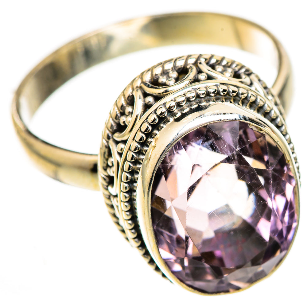 Pink Amethyst Rings handcrafted by Anasilvercos - RING123801 - Photo 2