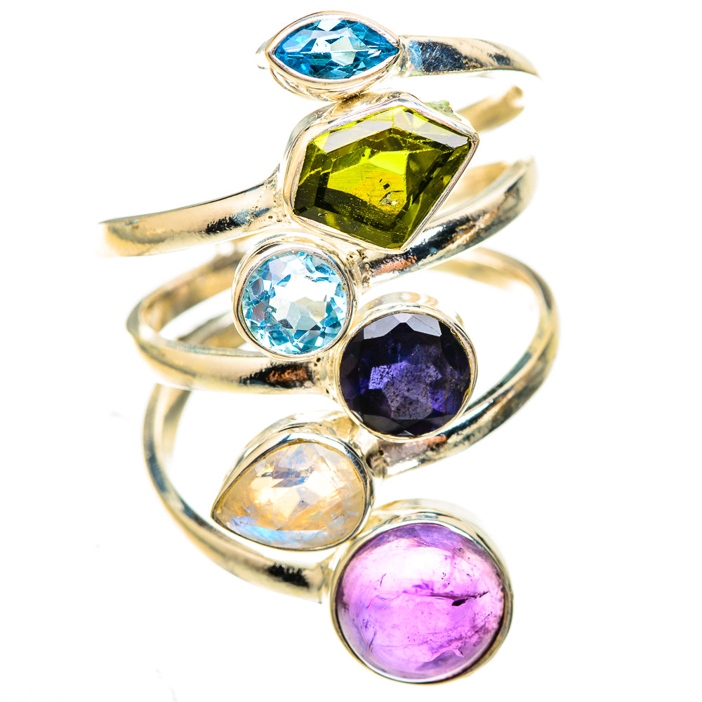 Amethyst Rings handcrafted by Anasilvercos - RING123872 - Photo 2