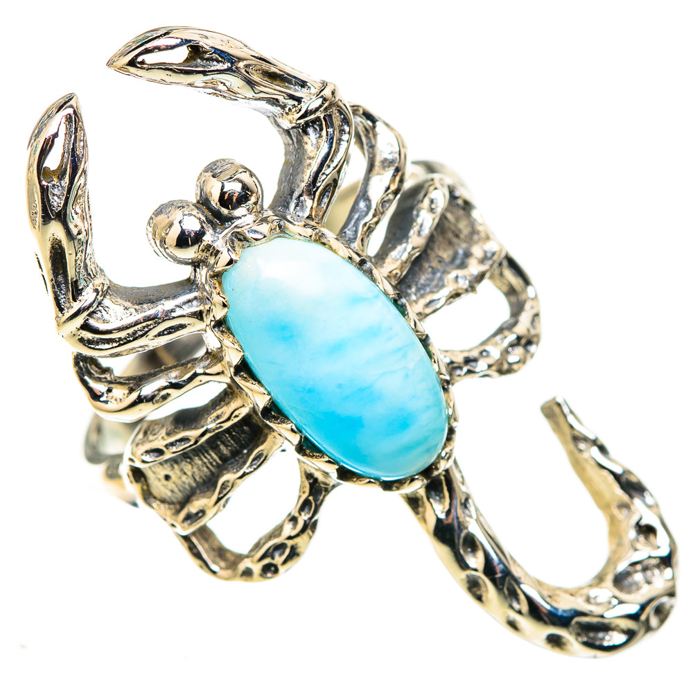 Larimar Rings handcrafted by Anasilvercos - RING123899 - Photo 2