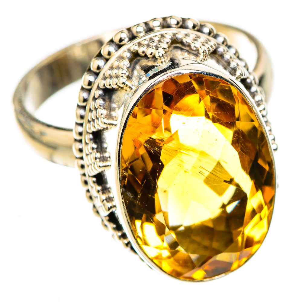 Citrine Rings handcrafted by Anasilvercos - RING123906 - Photo 2