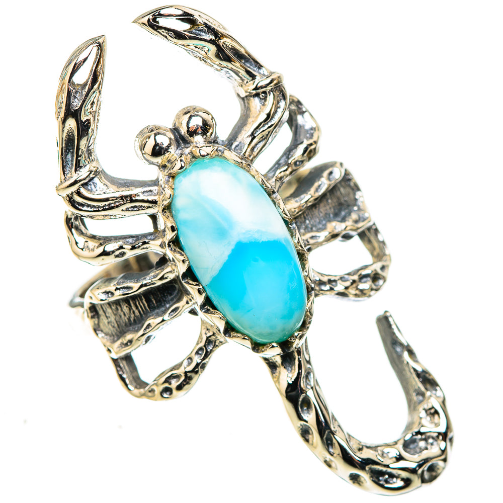 Larimar Rings handcrafted by Anasilvercos - RING123925 - Photo 2