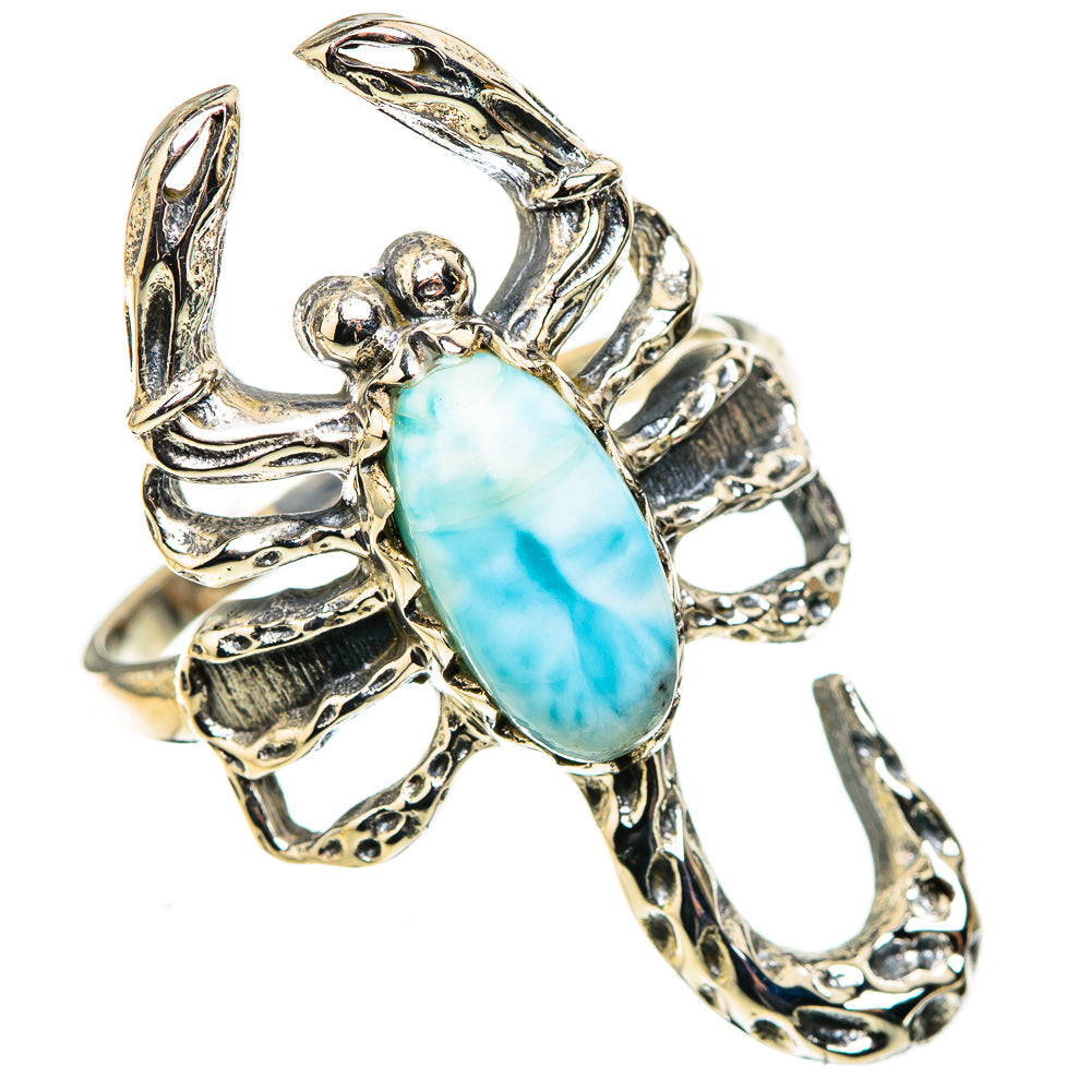 Larimar Rings handcrafted by Anasilvercos - RING123929 - Photo 2