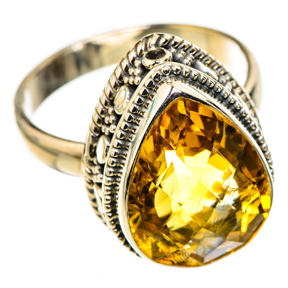 Citrine Rings handcrafted by Anasilvercos - RING123933 - Photo 2