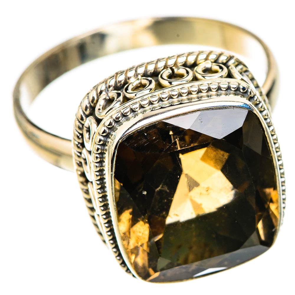 Smoky Quartz Rings handcrafted by Anasilvercos - RING123960 - Photo 2