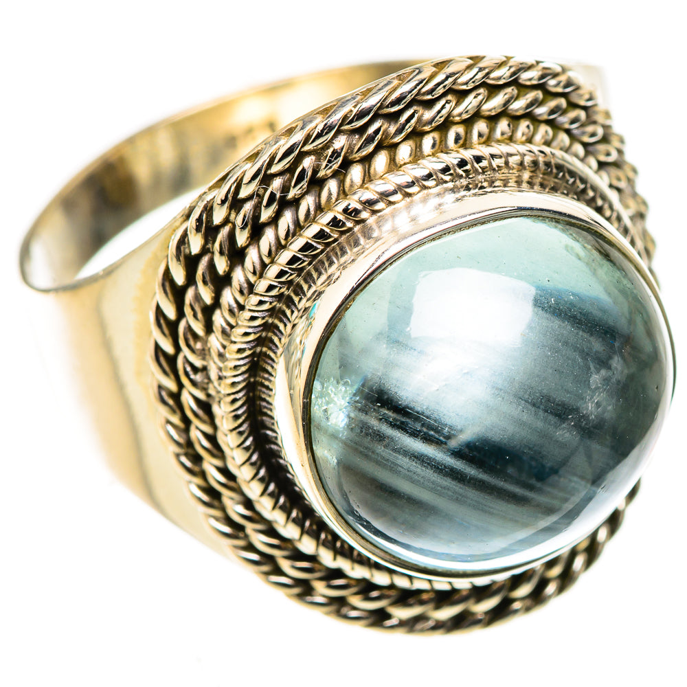 Aquamarine Rings handcrafted by Anasilvercos - RING123976 - Photo 2