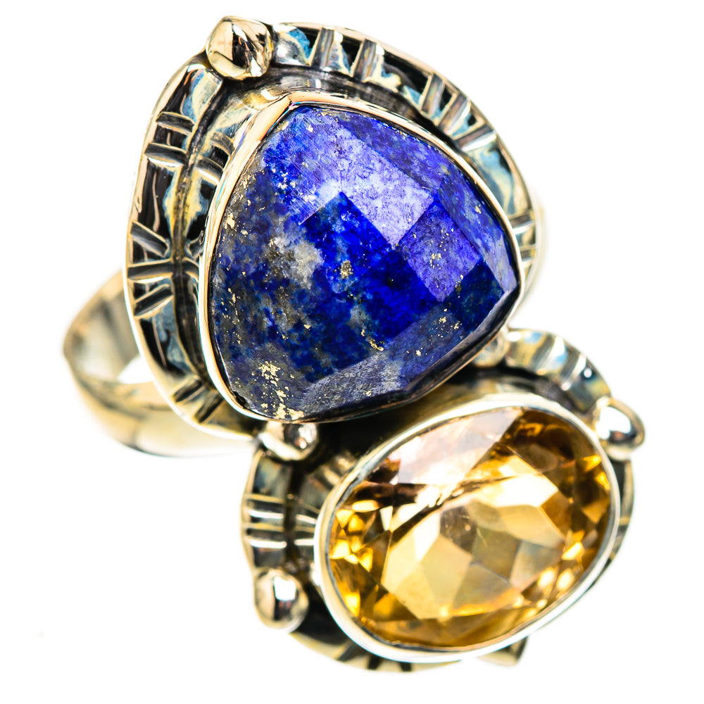 Lapis Lazuli Rings handcrafted by Anasilvercos - RING123997 - Photo 2