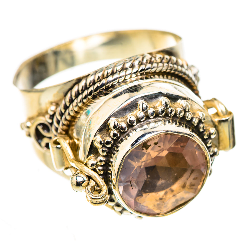 Rose Quartz Rings handcrafted by Anasilvercos - RING124012 - Photo 2