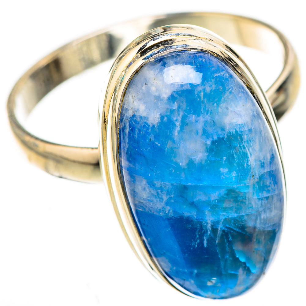 Rainbow Moonstone Rings handcrafted by Anasilvercos - RING124033 - Photo 2