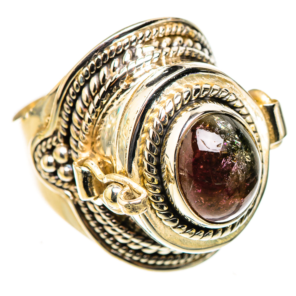 Pink Tourmaline Rings handcrafted by Anasilvercos - RING124046 - Photo 2