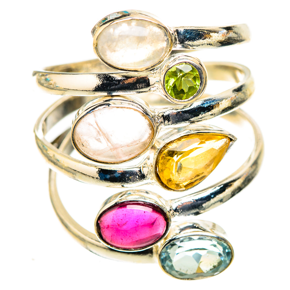 Rose Quartz Rings handcrafted by Anasilvercos - RING124115 - Photo 2