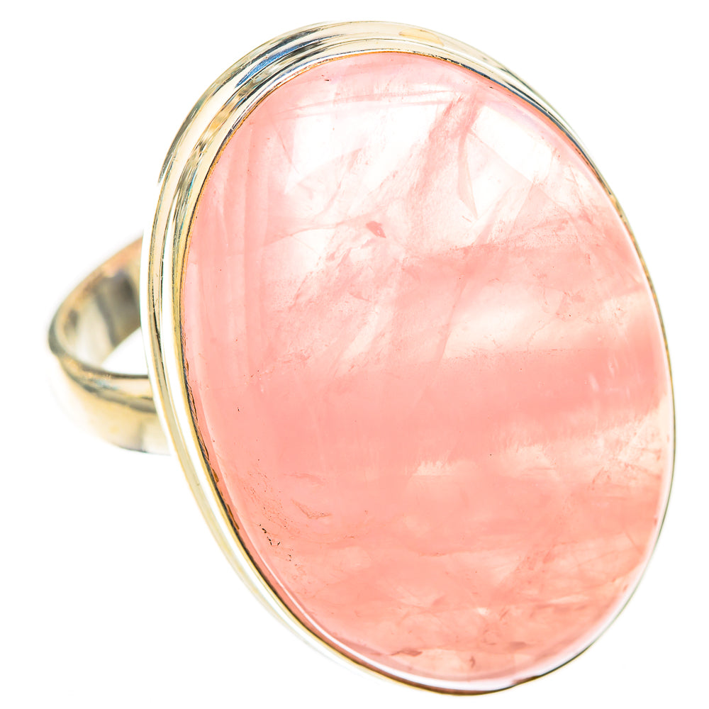 Rose Quartz Rings handcrafted by Anasilvercos - RING124155 - Photo 2