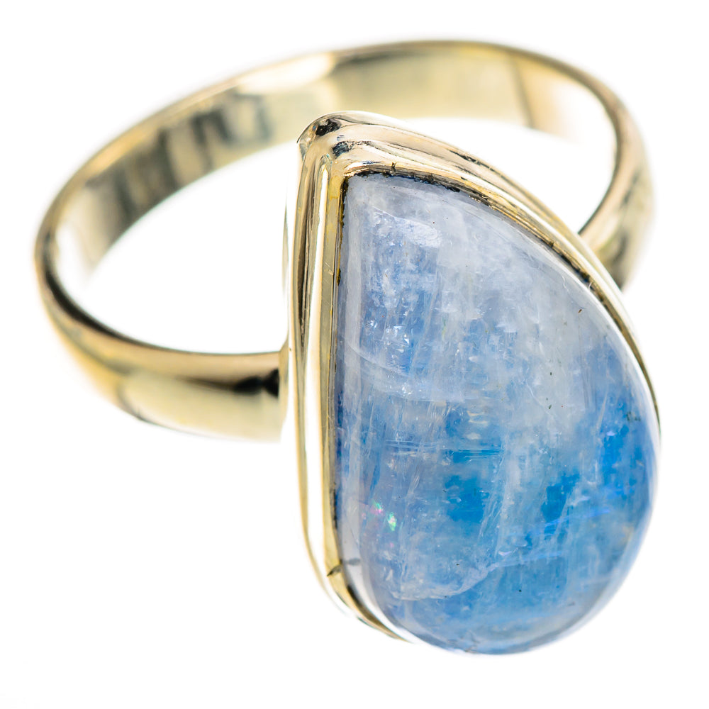 Rainbow Moonstone Rings handcrafted by Anasilvercos - RING124199 - Photo 2