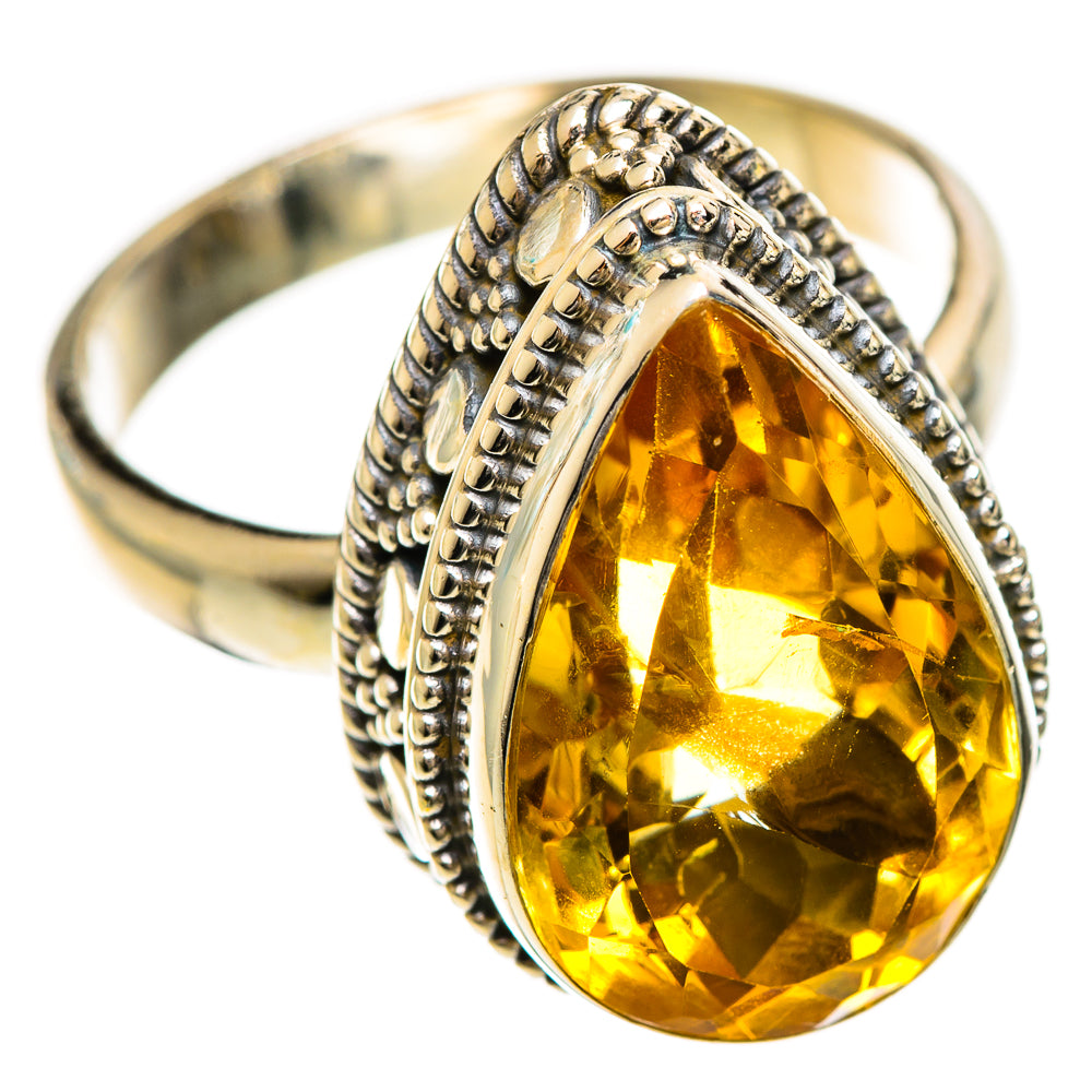 Citrine Rings handcrafted by Anasilvercos - RING124206 - Photo 2