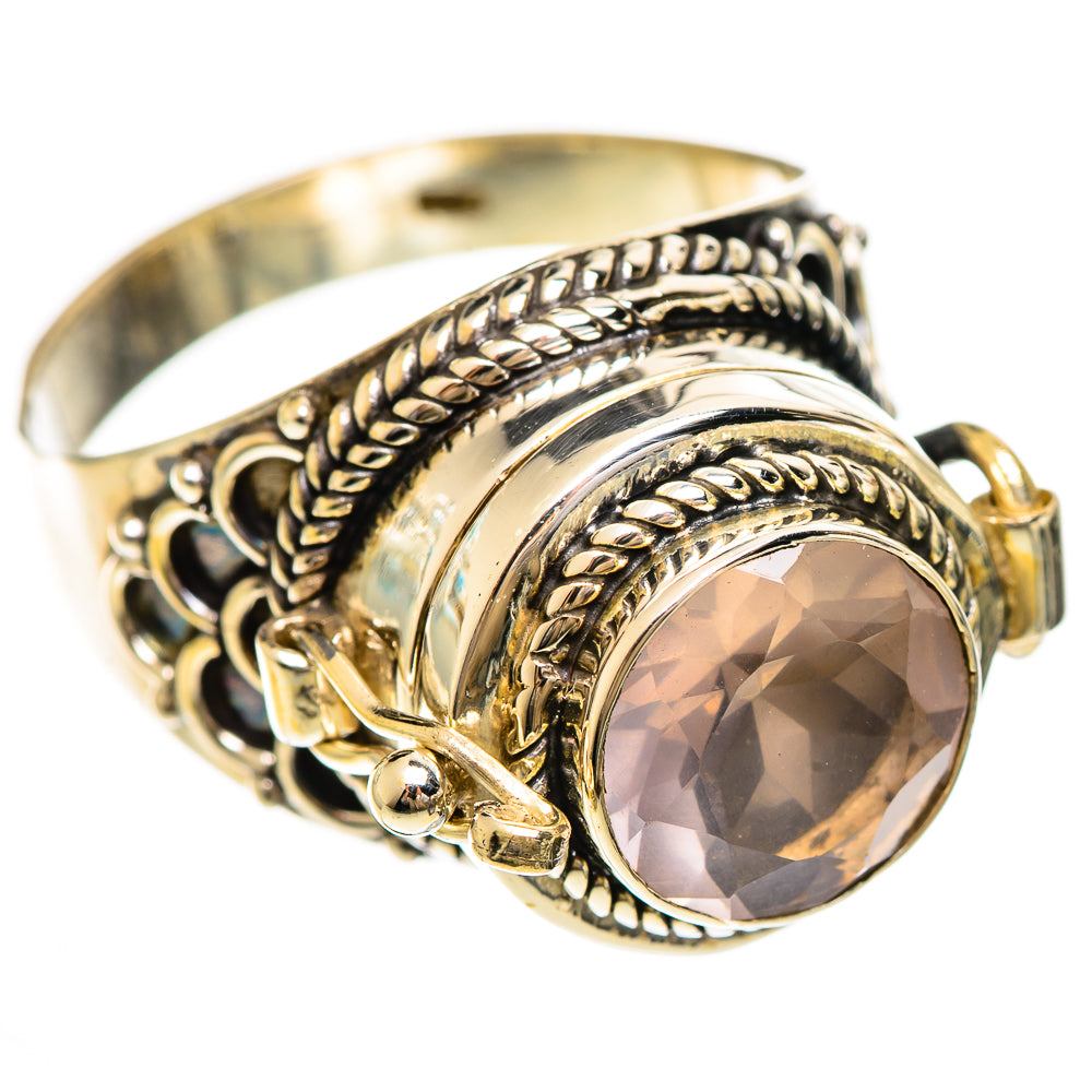Rose Quartz Rings handcrafted by Anasilvercos - RING124209 - Photo 2