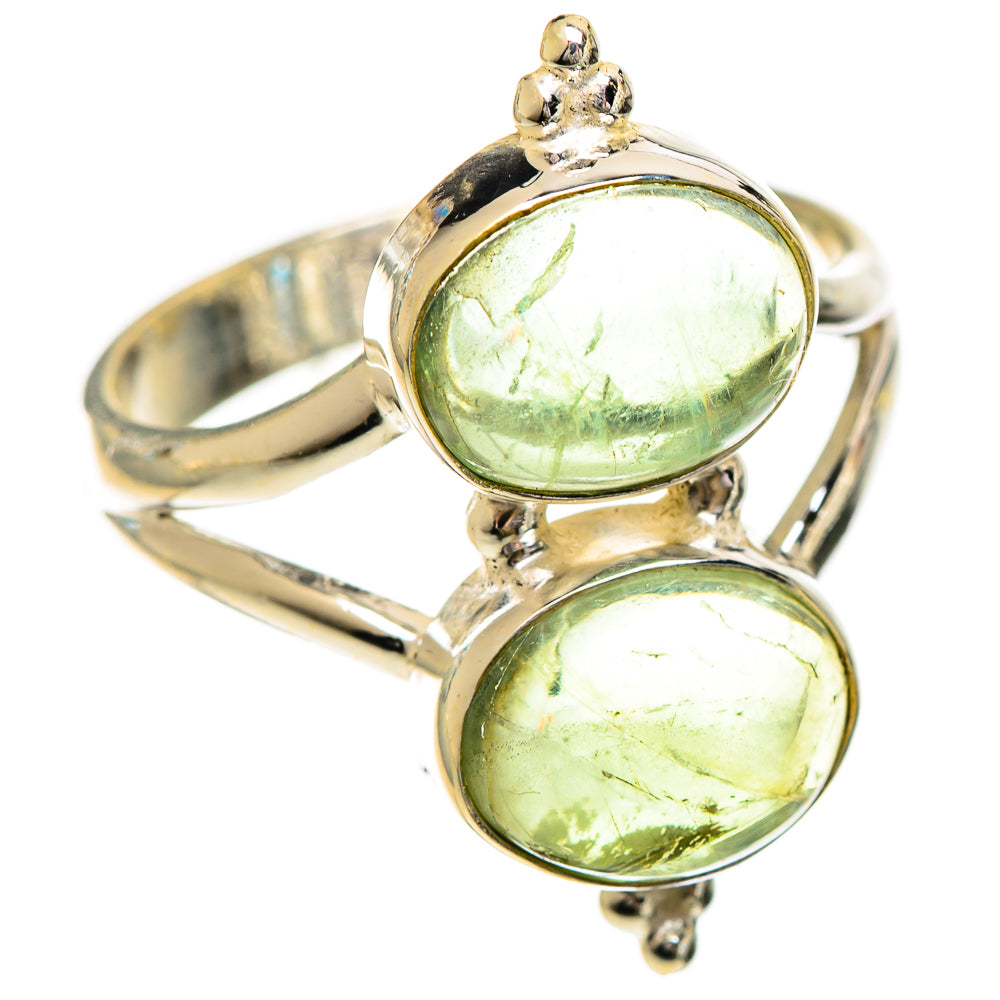 Prehnite Rings handcrafted by Anasilvercos - RING124231 - Photo 2