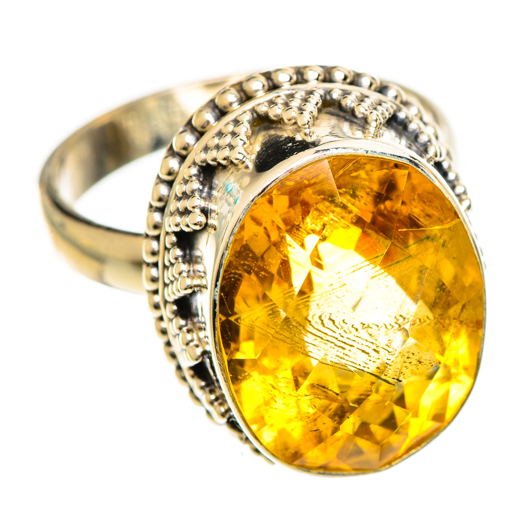 Citrine Rings handcrafted by Anasilvercos - RING124261 - Photo 2