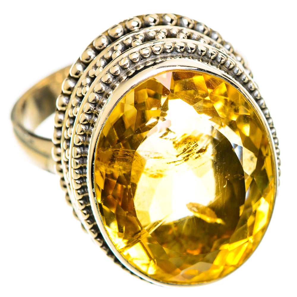 Citrine Rings handcrafted by Anasilvercos - RING124283 - Photo 2