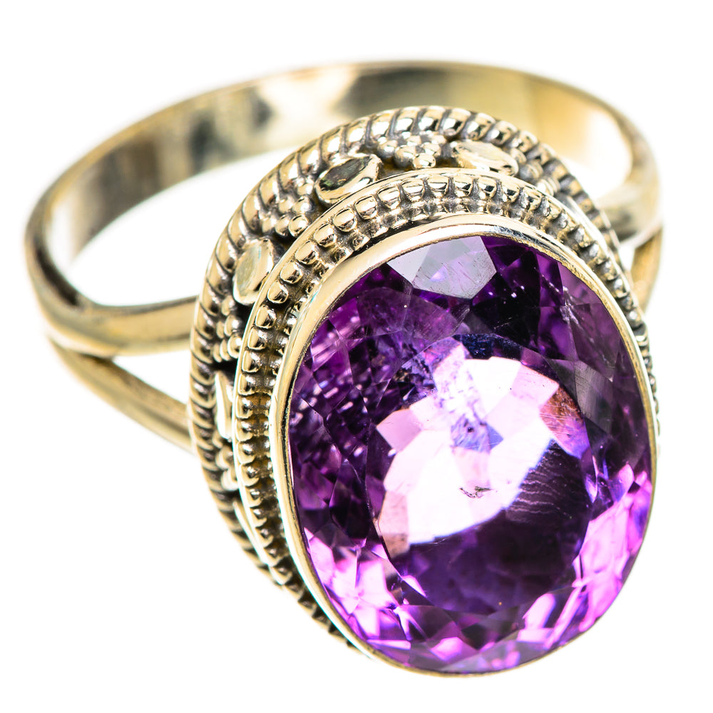 Amethyst Rings handcrafted by Anasilvercos - RING124307 - Photo 2