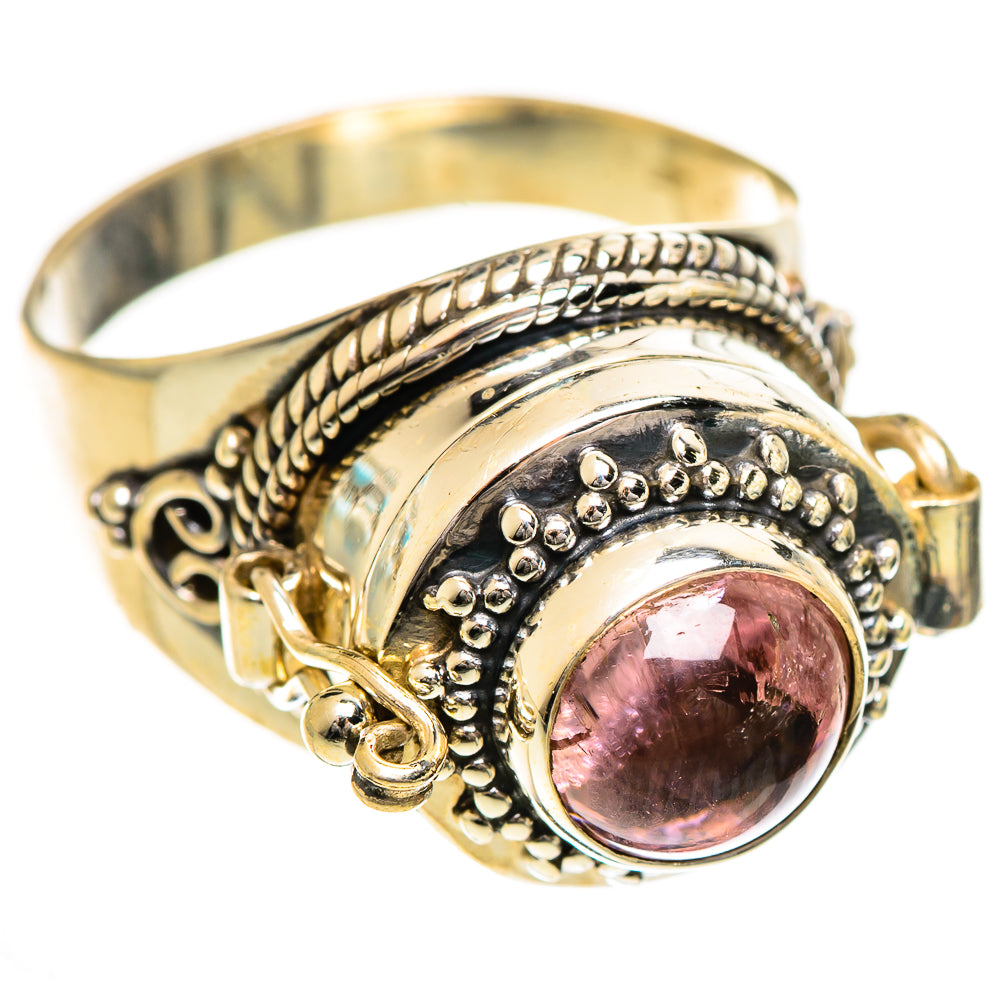 Pink Tourmaline Rings handcrafted by Anasilvercos - RING124322 - Photo 2