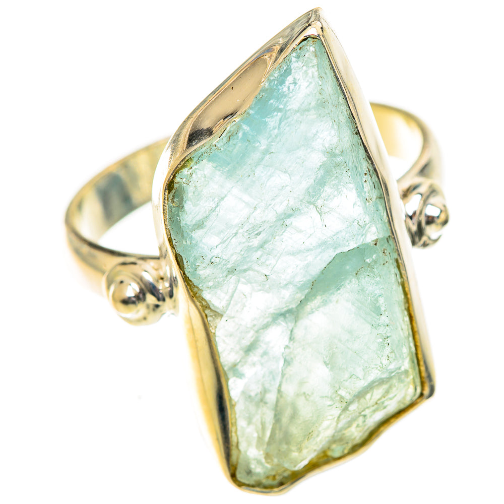 Aquamarine Rings handcrafted by Anasilvercos - RING124336 - Photo 2