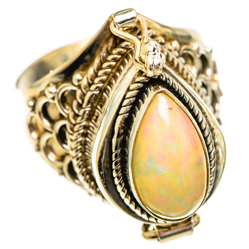 Ethiopian Opal Rings handcrafted by Anasilvercos - RING124347 - Photo 2