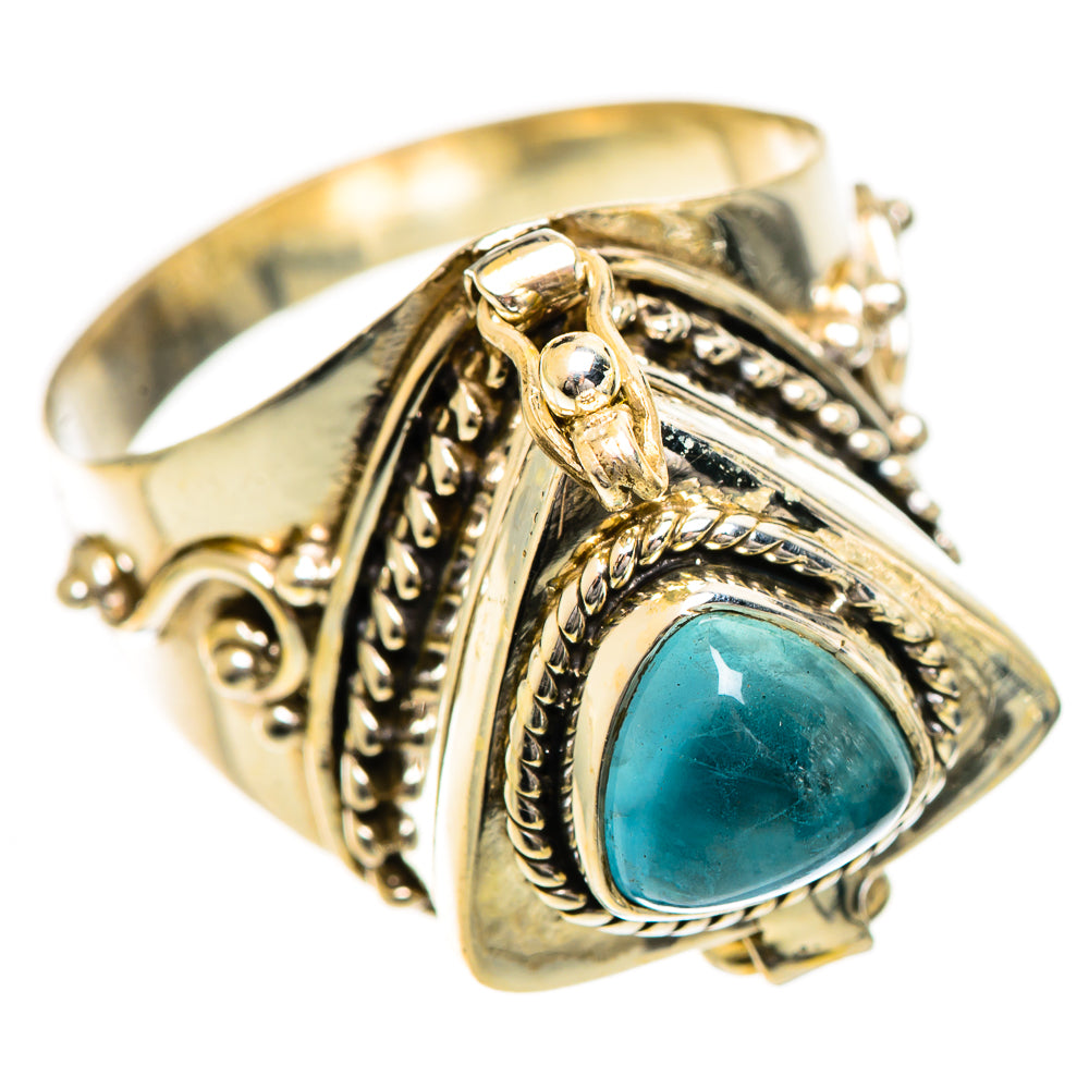 Aquamarine Rings handcrafted by Anasilvercos - RING124352 - Photo 2