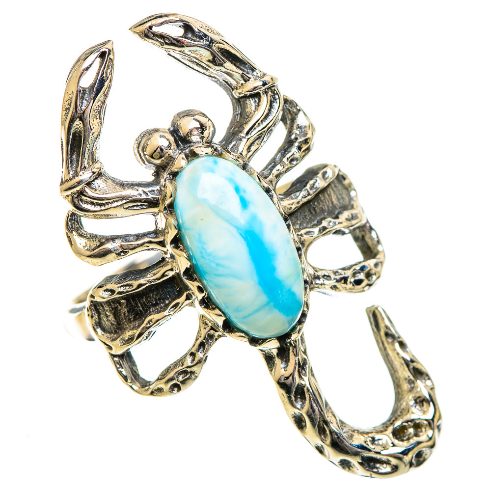 Larimar Rings handcrafted by Anasilvercos - RING124355 - Photo 2