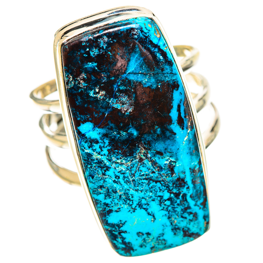 Shattuckite Rings handcrafted by Anasilvercos - RING124395 - Photo 2