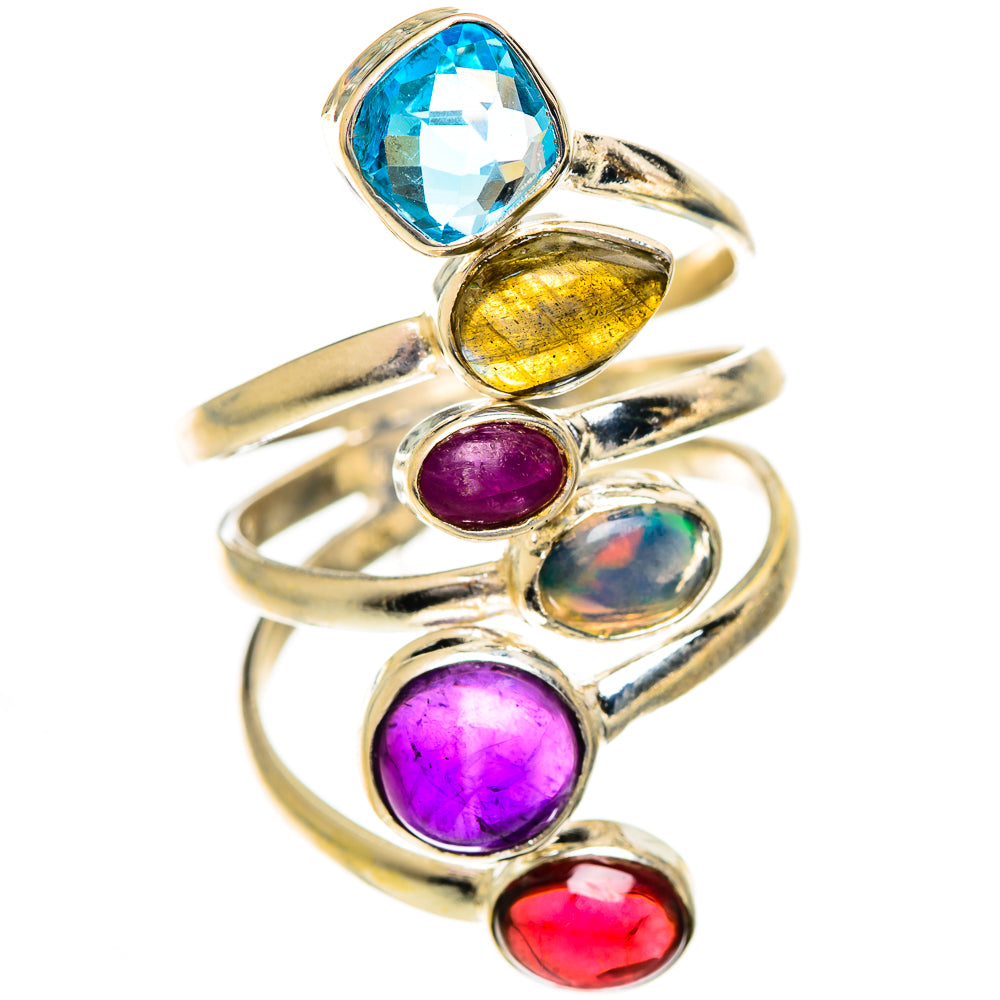 Amethyst Rings handcrafted by Anasilvercos - RING124419 - Photo 2