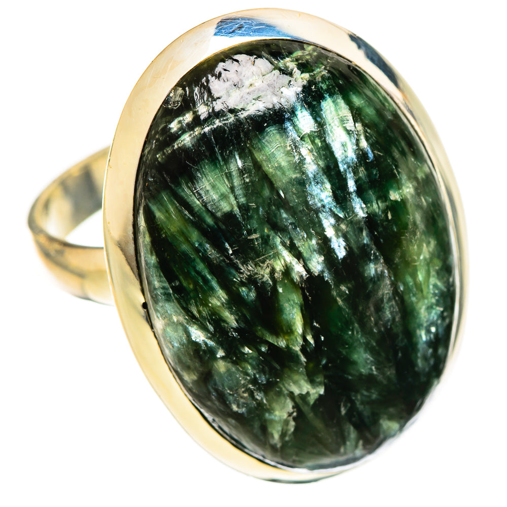 Seraphinite Rings handcrafted by Anasilvercos - RING124456 - Photo 2