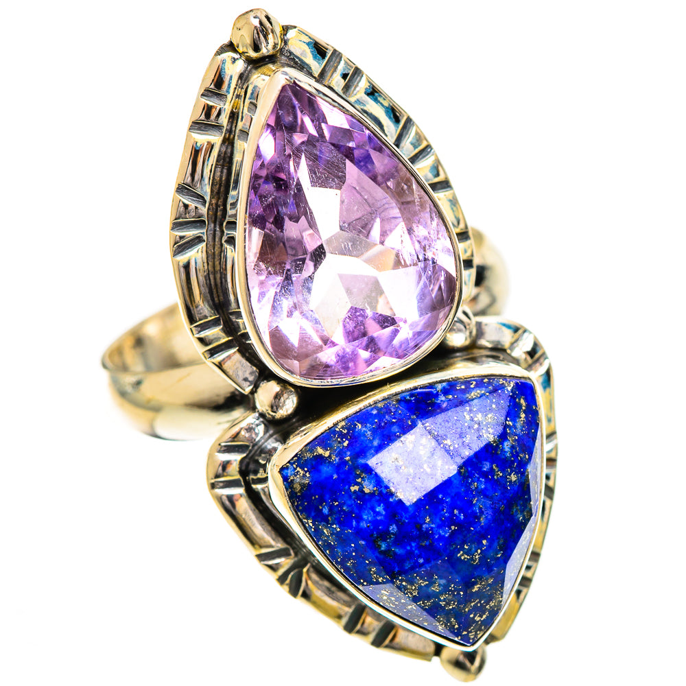 Lapis Lazuli Rings handcrafted by Anasilvercos - RING124458 - Photo 2