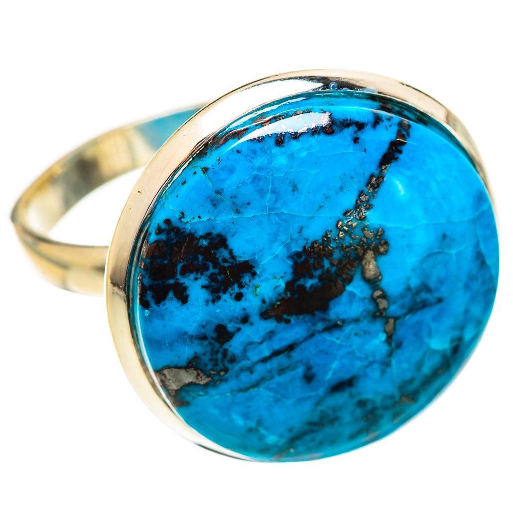 Shattuckite Rings handcrafted by Anasilvercos - RING124468 - Photo 2