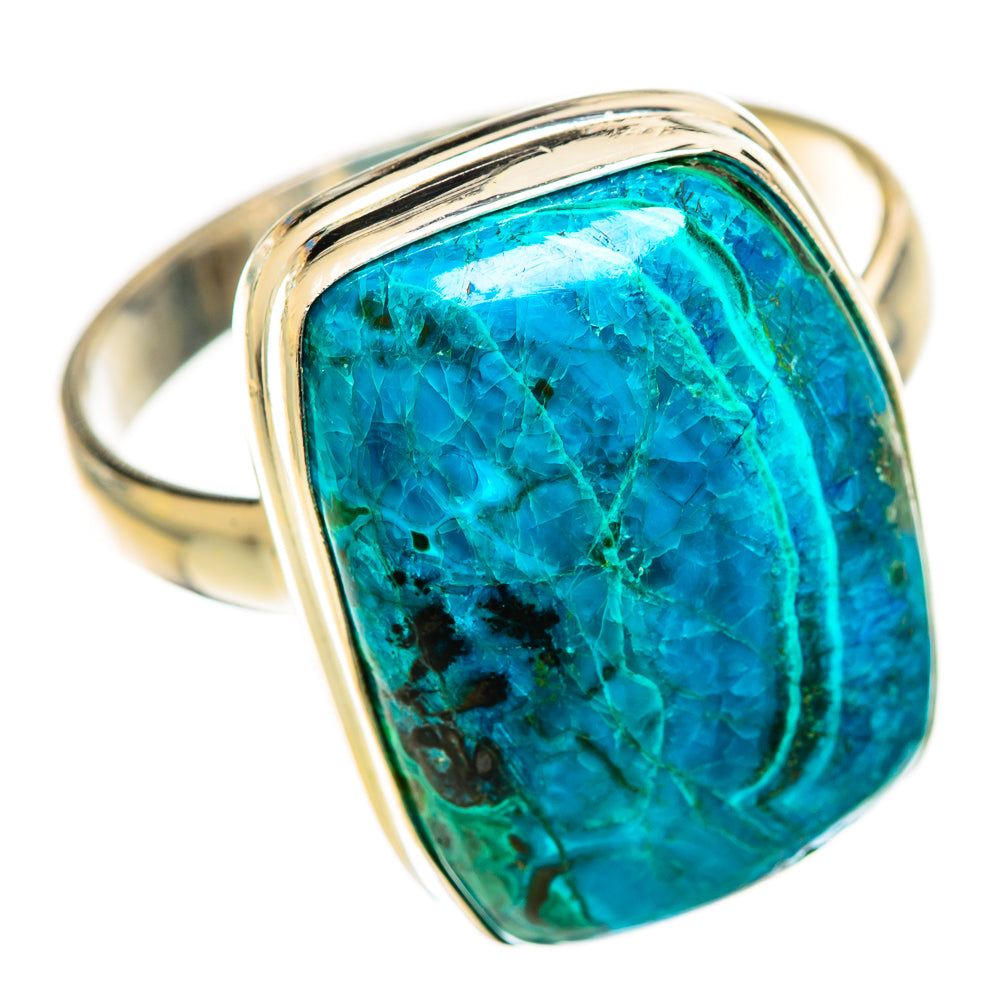 Chrysocolla Rings handcrafted by Anasilvercos - RING124471 - Photo 2