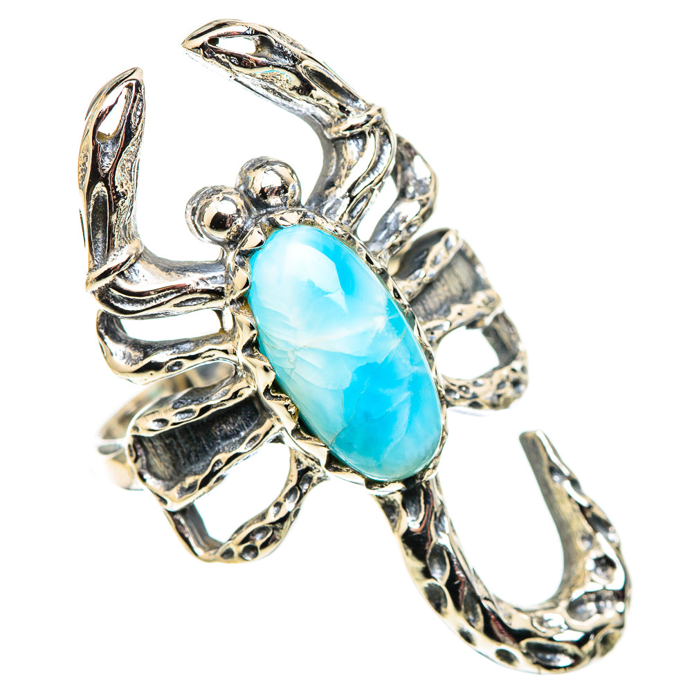 Larimar Rings handcrafted by Anasilvercos - RING124504 - Photo 2