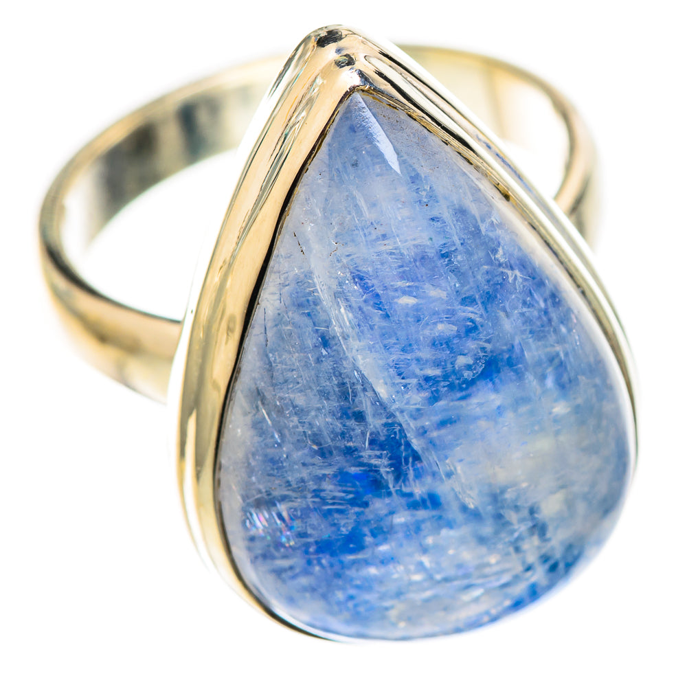 Rainbow Moonstone Rings handcrafted by Anasilvercos - RING124530 - Photo 2