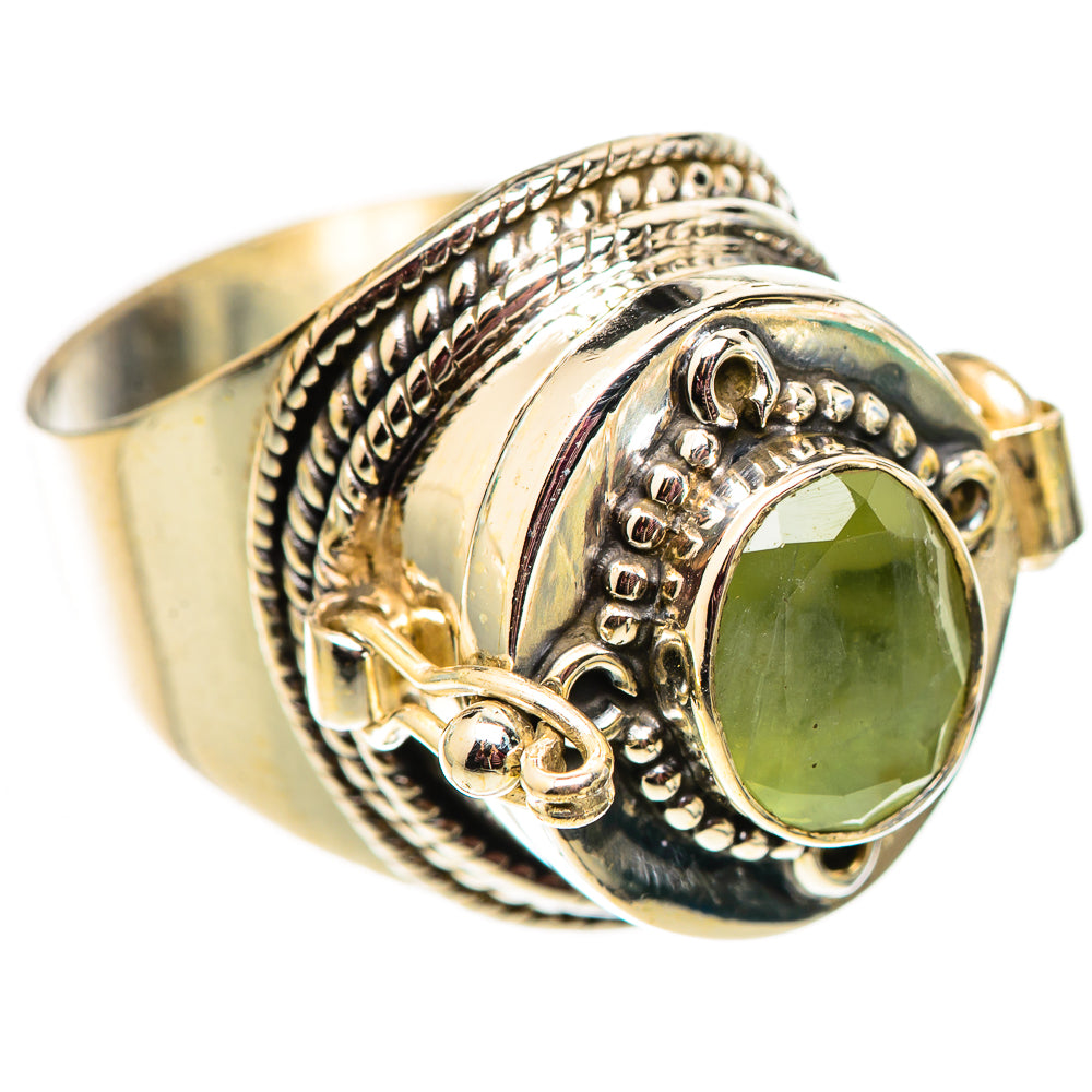 Prehnite Rings handcrafted by Anasilvercos - RING124535 - Photo 2