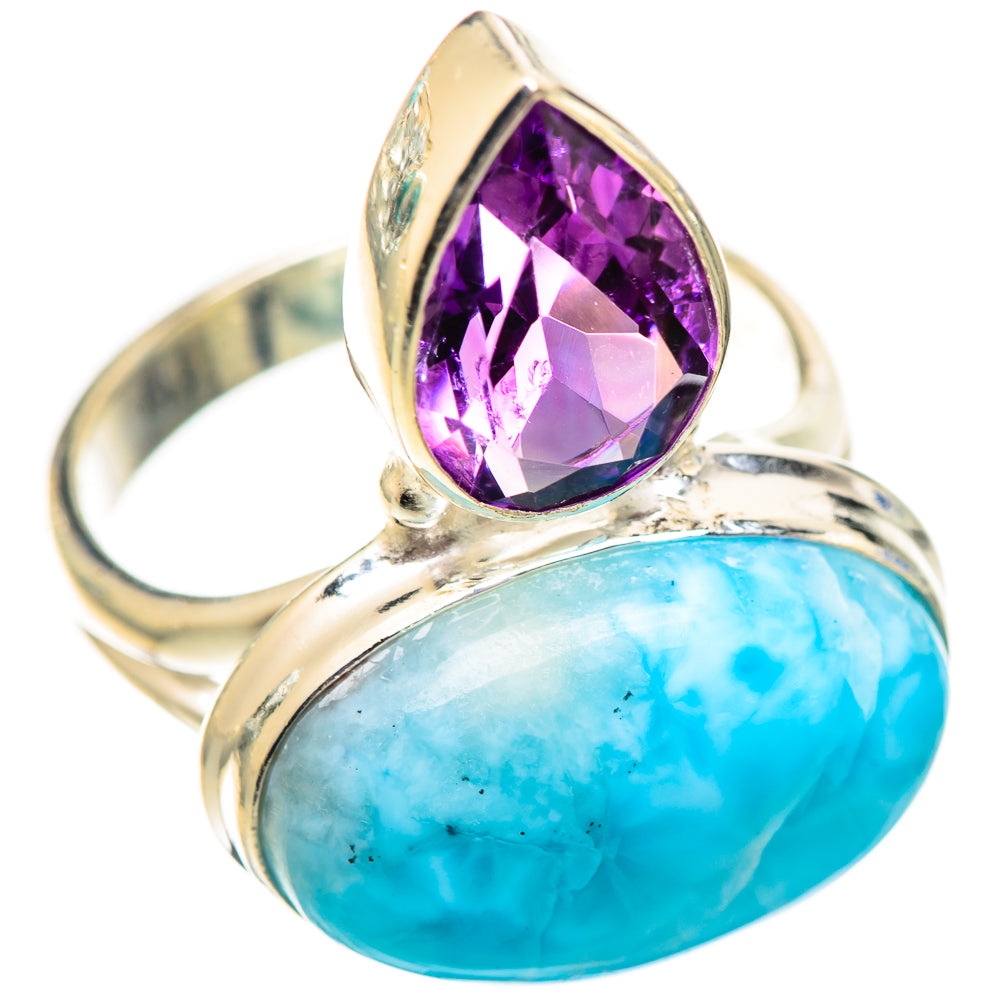 Larimar Rings handcrafted by Anasilvercos - RING124547 - Photo 2