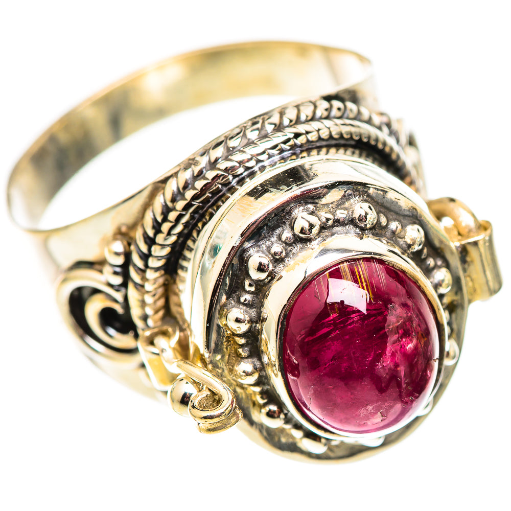 Pink Tourmaline Rings handcrafted by Anasilvercos - RING124563 - Photo 2