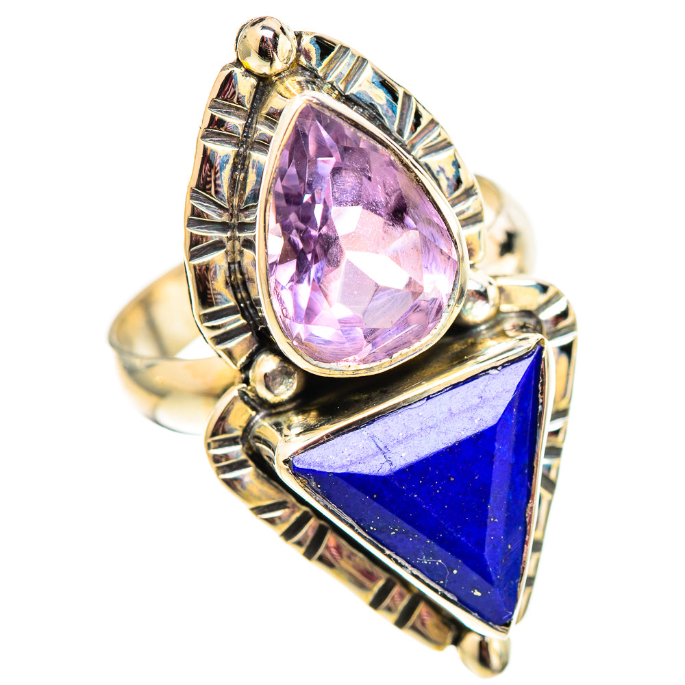 Lapis Lazuli Rings handcrafted by Anasilvercos - RING124573 - Photo 2