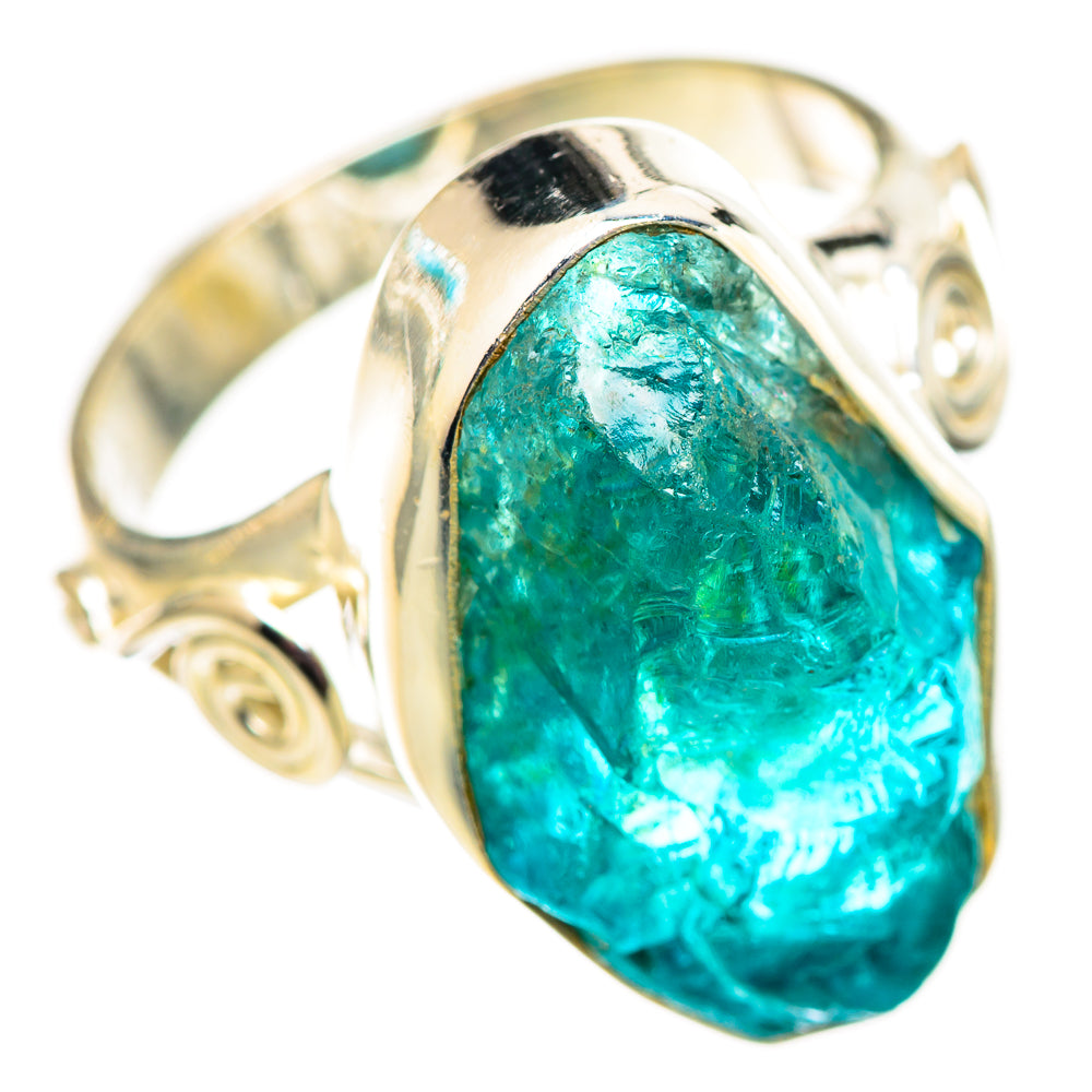 Apatite Rings handcrafted by Anasilvercos - RING124576 - Photo 2