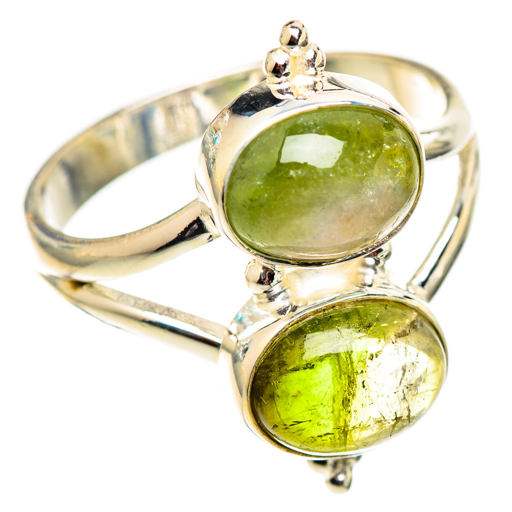 Prehnite Rings handcrafted by Anasilvercos - RING124586 - Photo 2
