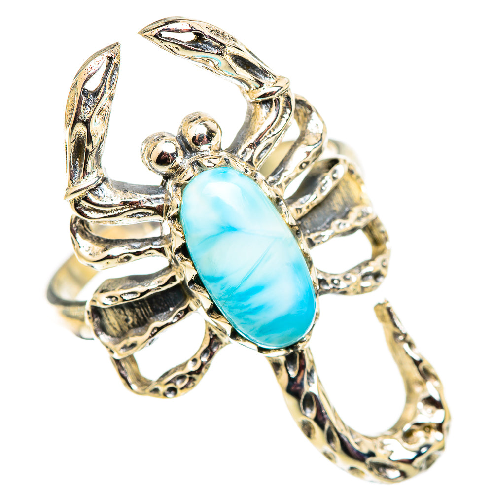 Larimar Rings handcrafted by Anasilvercos - RING124600 - Photo 2