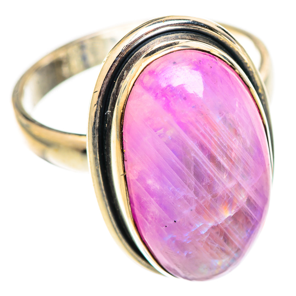 Pink Moonstone Rings handcrafted by Anasilvercos - RING124656 - Photo 2