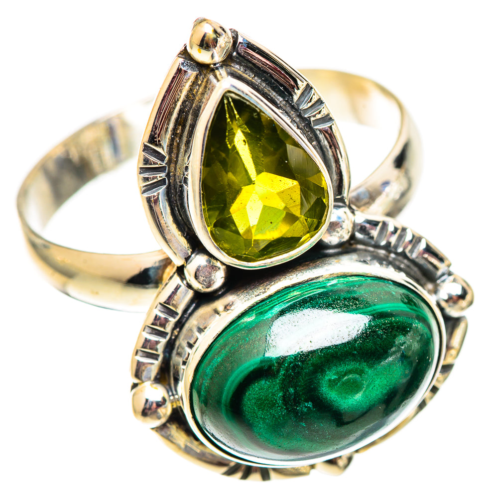 Malachite Rings handcrafted by Anasilvercos - RING124674 - Photo 2