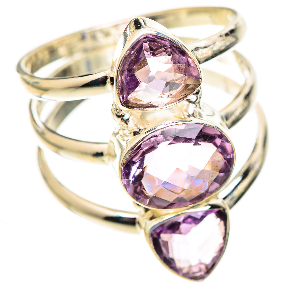 Amethyst Rings handcrafted by Anasilvercos - RING124677 - Photo 2